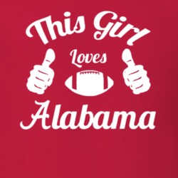 Alabama Crimson Tide National Champions Fan Football T Shirt