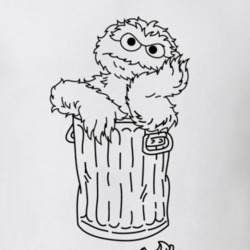 Oscar The Grouch Sesame Street Tv Gift T Shirt