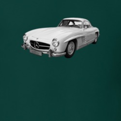 Mercedes 300sl Gullwing Cool Classic Car Gift T Shirt