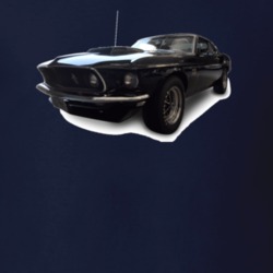 Boss 429 Mustang Cool Classic Car Gift T Shirt