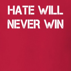 Hate Will Never Win Nebraska College Basketball T Shirt