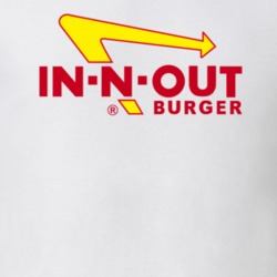 In N Out Burger Restaurant Fast Food American Gift T Shirt