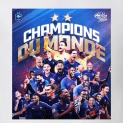France World Cup Champions Du Monde 2018 Soccer Fan T Shirt