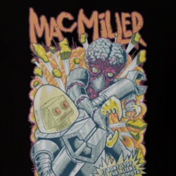 Mac Miller Rapper Fan Alien Robot Music T Shirt