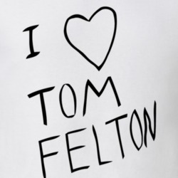 I Love Heart Tom Felton Actor Gift T Shirt
