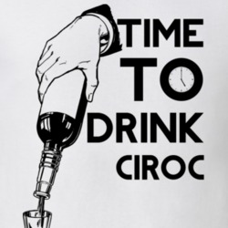Time To Drink Ciroc Funny Gift Drinking Drunk Alcohol T Shirt