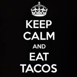Keep Calm And Eat Tacos Funny Food Snack Gift Idea T Shirt