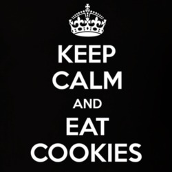 Keep Calm And Eat Cookies Funny Food Snack Gift Idea T Shirt