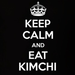 Keep Calm And Eat Kimchi Funny Food Snack Gift Idea T Shirt