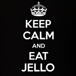 Keep Calm And Eat Jello Funny Food Snack Gift Idea T Shirt