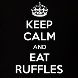 Keep Calm And Eat Ruffles Funny Food Snack Gift Idea T Shirt