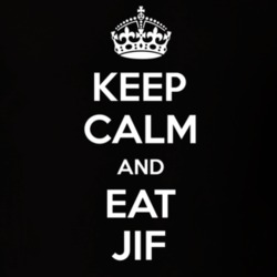 Keep Calm And Eat Jif Funny Food Snack Gift Idea T Shirt