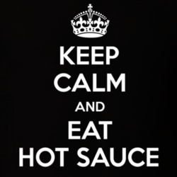 Keep Calm And Eat Hot Sauce Funny Food Snack Gift Idea T Shirt