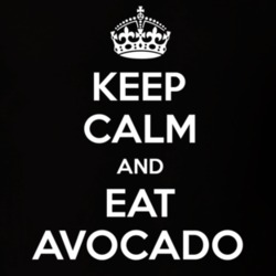 Keep Calm And Eat Avocado Funny Food Snack Gift Idea T Shirt