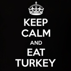 Keep Calm And Eat Turkey Funny Food Snack Gift Idea T Shirt