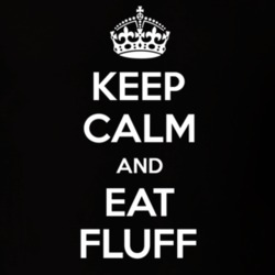Keep Calm And Eat Fluff Funny Food Snack Gift Idea T Shirt