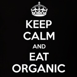 Keep Calm And Eat Organic Raw Vegan Food Snack Gift Idea T Shirt