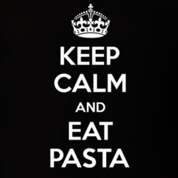 Keep Calm And Eat Pasta Funny Food Snack Gift Idea T Shirt