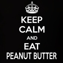 Keep Calm And Eat Peanut Butter Funny Food Snack Gift Idea T Shirt