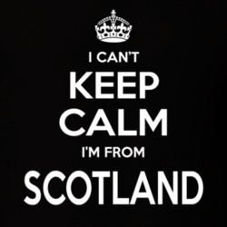 I Can't Keep Calm Im From Scotland Funny Scotish Gift T Shirt