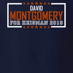 David Montgomery For Heisman Draft Pick 2019 Fan T Shirt
