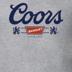 Coors Banquet Beer Logo Drink Gift T Shirt