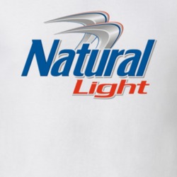 Natural Light Beer Logo Drink Gift T Shirt