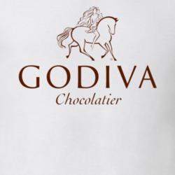 Godiva Chocolate Logo Lover Candy Bar T Shirt