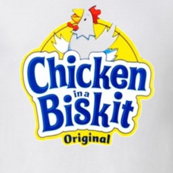 Chicken in a Biskit Snack Food Logo Brand Gift T Shirt