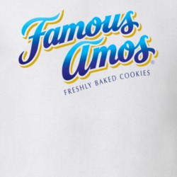 Famous Amos Cookie Snack Food Logo Brand Gift T Shirt