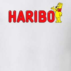 Haribo Gold Bear Snack Food Logo Brand Gift T Shirt