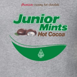 Junior Mints Snack Food Logo Brand Gift T Shirt