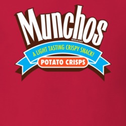 Munchos Chips Snack Food Logo Brand Gift T Shirt