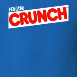 Nestle Crunch Snack Food Logo Brand Gift T Shirt