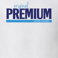 Premium Saltines Snack Food Logo Brand Gift T Shirt