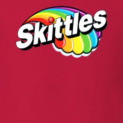 Skittles Snack Food Logo Brand Gift T Shirt