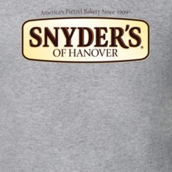 Snyder's Pretzel Pieces Snack Food Logo Brand Gift T Shirt