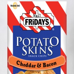 TGI Friday's Potato Skins Snack Food Logo Brand Gift T Shirt