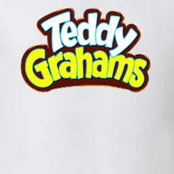 Teddy Grahams Snack Food Logo Brand Gift T Shirt