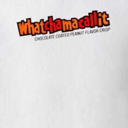 Whatchamacallit Snack Food Logo Brand Gift T Shirt