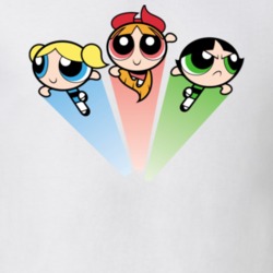Powerpuff Girl TV Show Kids Gift Childhood T Shirt