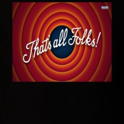That's All Folks Looney Tunes TV Show Kids Gift Childhood T Shirt