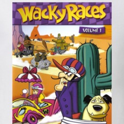 Wacky Races Tv Show Kids Gift Childhood T Shirt