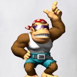Funky Kong Donkey Kong Video Game Gift T Shirt