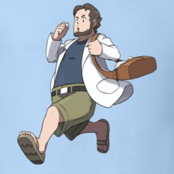 Professor Birch Pokemon Video Game Gift T Shirt