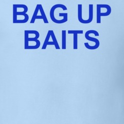 Bag Up Baits Fishing Tackle Lure Father's Day Dad Gift T Shirt