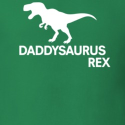 Daddysaurus Rex Dad Funny Father's Day Gift T Shirt