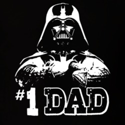 Darth Vader Number One Dad Funny Father's Day Gift T Shirt
