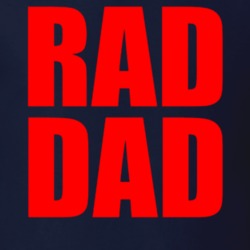 Rad Dad Funny Father's Day Gift T Shirt