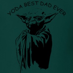 Yoda Best Dad Ever Funny Father's Day Gift T Shirt